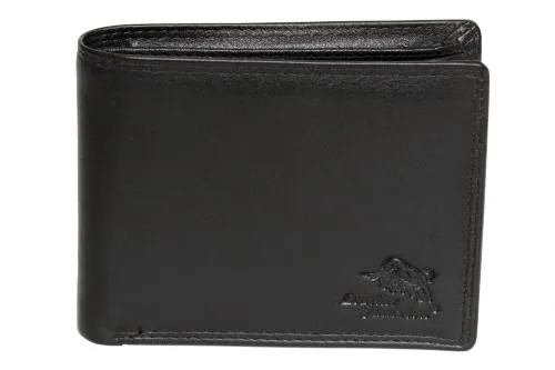 Leather Junction Black Men's Wallet