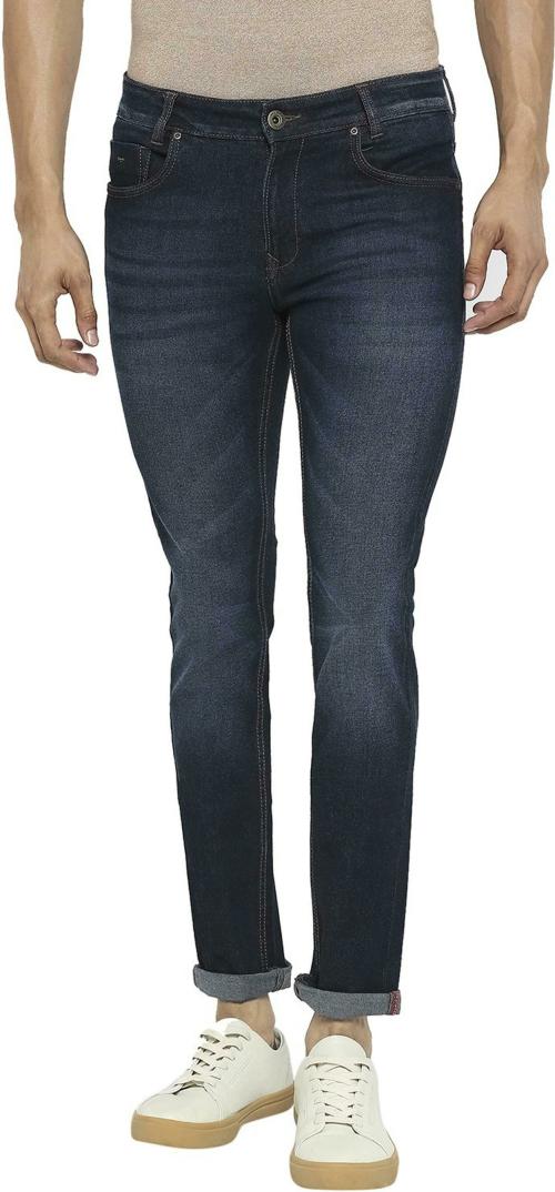 Mufti Blue Deep Fashion Skinny Fit Stretch Jeans