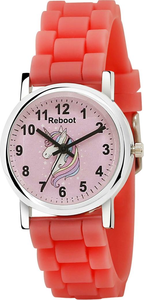 Reboot Analog Pink Dial Pink Strap Watch for Women & Girls
