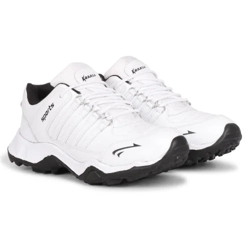 Kraasa Running Shoes For Men White