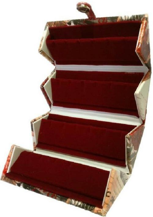 Buy Addyz Wood Printed Red Vanity Box Online at Best Prices in India JioMart.