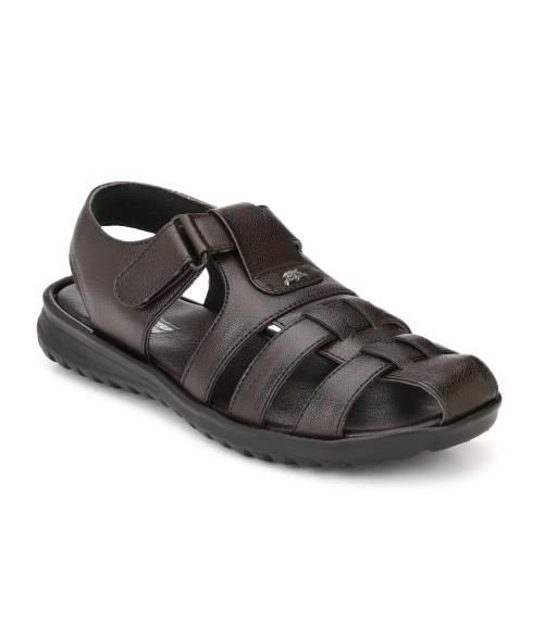 Mr. Herric Brown Casual Sandals For Men