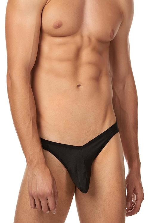 LEADWORT Polyester and Spandex Thong Bikini Underwear