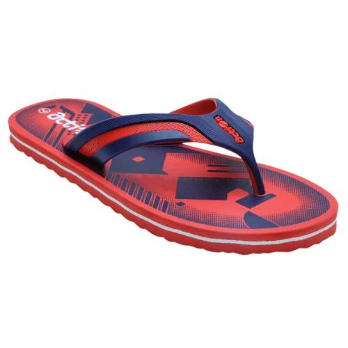 Action Red Flip Flops for Men