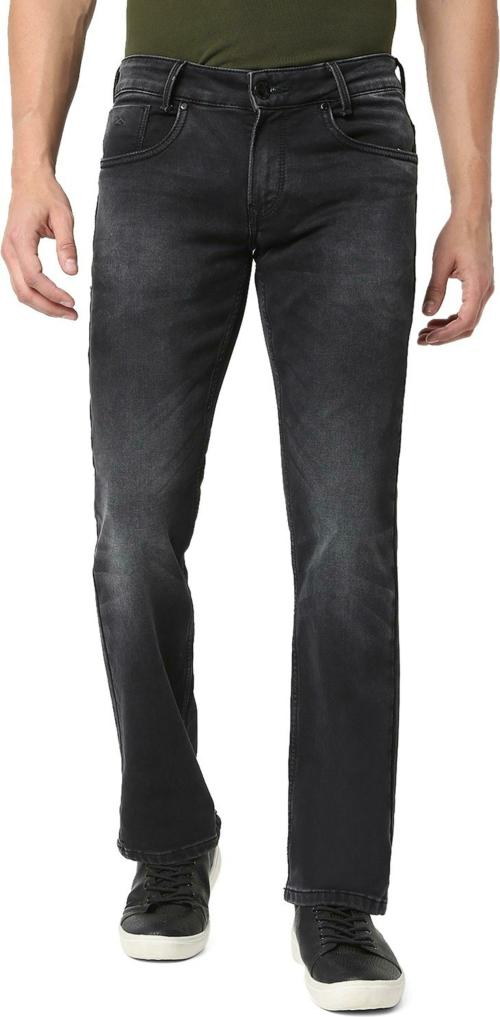 Mufti DENIM DELUXE STRETCH BOOTCUT BLACK JEANS