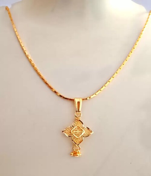 Buy NC NAWAB COLLECTION Pretty Goldplated Brass Pendant Set Online