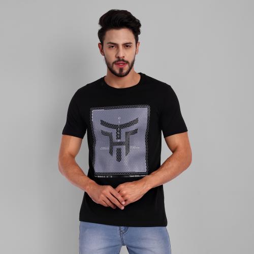 Tom Hiddle printed Premimum cotton Tshirts for Mens | Pack of 1 | Black | XXXL