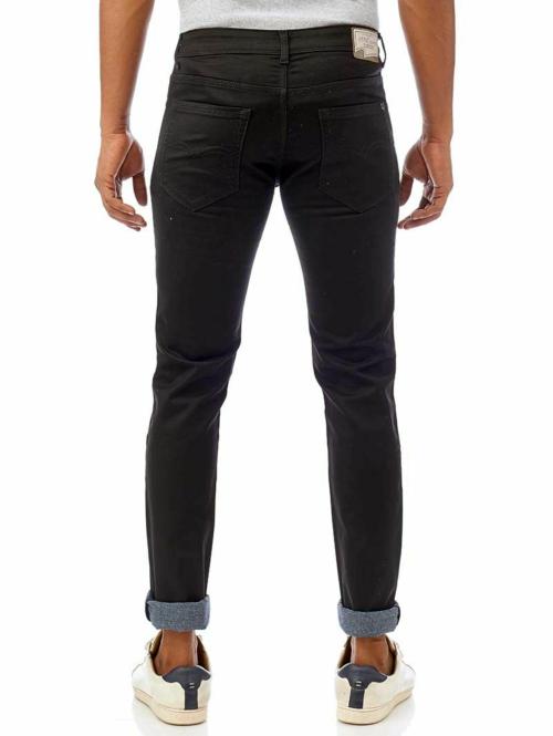 OTTO - Black Core Denim Trousers - GATTON | Size 34 | Slim Fit