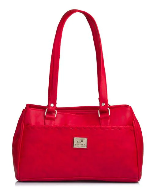 Fostelo Women's Tina Handbag (Red) (FSB-1060)
