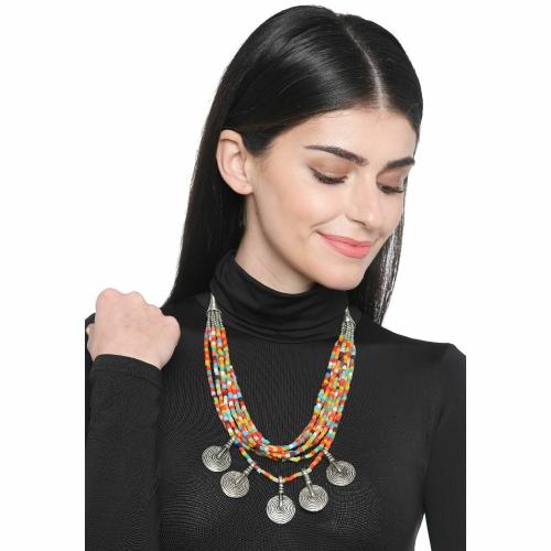 Buy Beads Necklace Artificial Fashion Jewellery For Women Online at