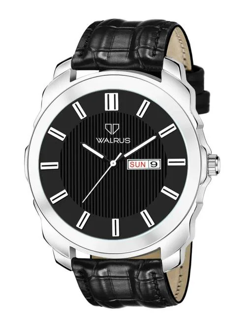Walrus Men Black Maverick II Series Analogue Watch WWTM-Mvrk-II