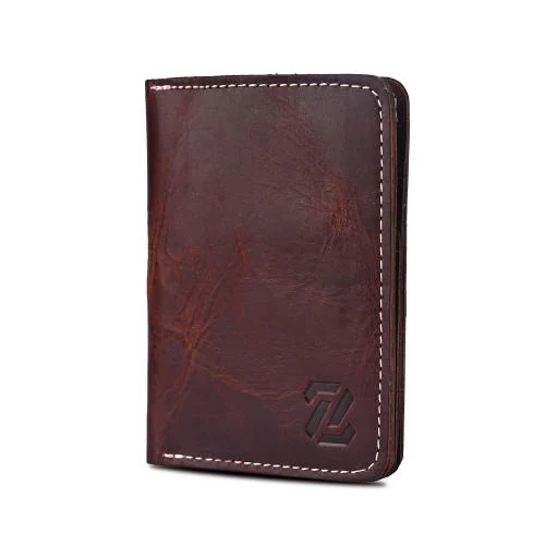 Zeetap Genuine Leather Credit Card Holder For Men ATM Card Holder For Women Debit Card Holder | Small Wallet | Minimalist Wallet