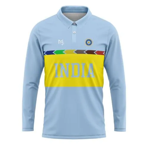 AKIBA Cricket Printed/Color Polo Neck T-shirt/Jersey for Men/Women (YELLOW)