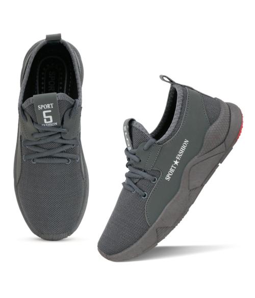 XENIX Grey 499 Running & Gym Sports Shoe For Men