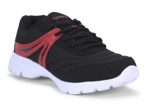 Sparx Men SM-300 Black Red Sports Shoes