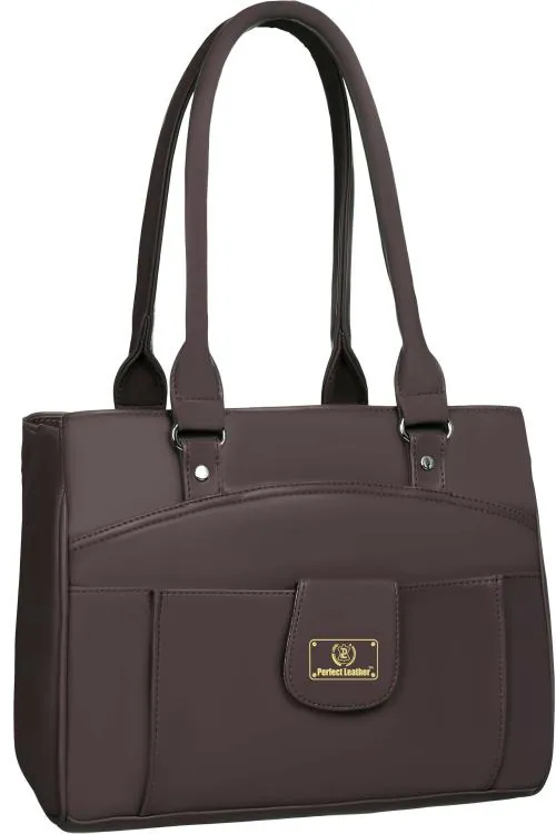 Perfect Leather Brown Shoulder Bag For Women