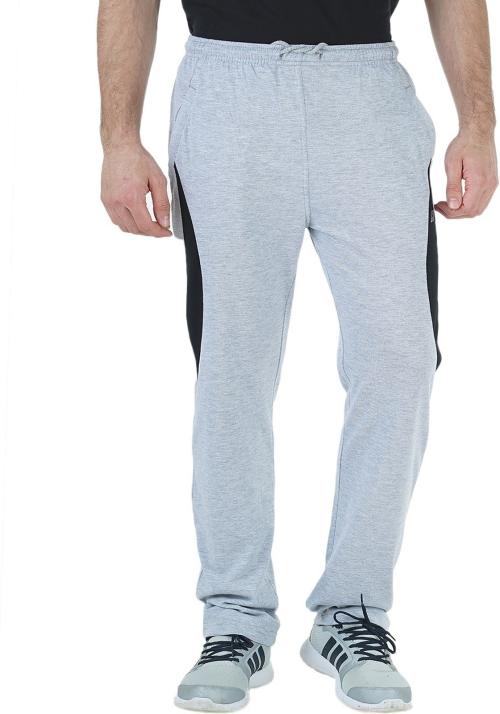 Humbert Solid Men Silver Track Pants