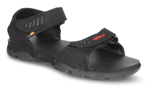 Sparx Men SS-101 Black Floater Sandals