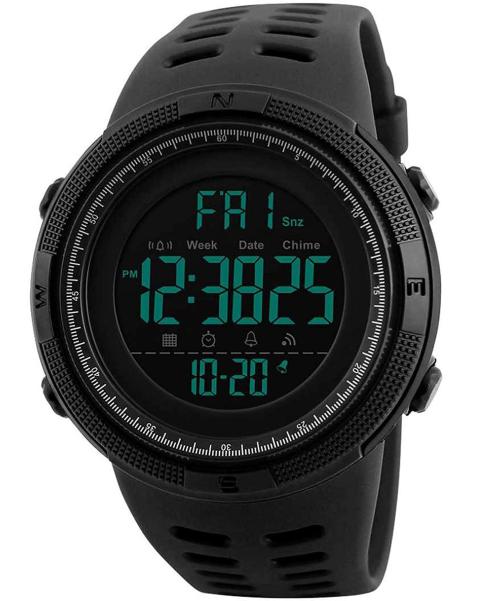 Shocknshop Digital Black Dial Watch for Men and Boys