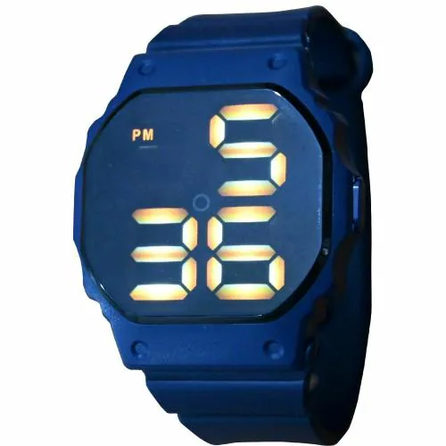 MVS Octagon LED Display Digital Watches For Kids With Big Digit Dial