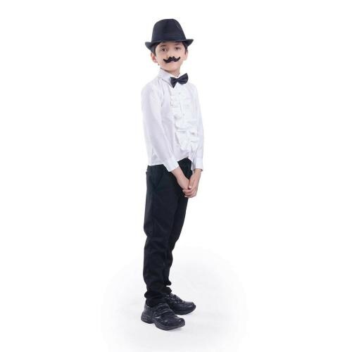 Fancydresswale Kids Polyester Bhagat Singh Fancydress Costume (7 Yrs)