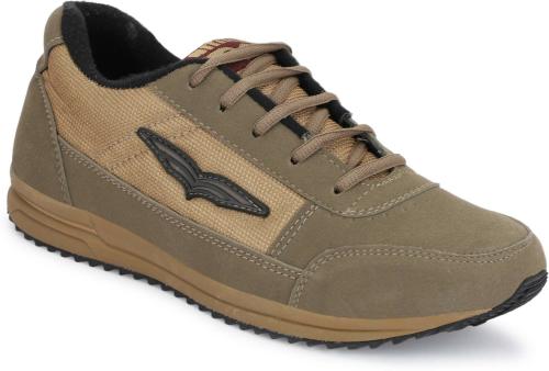 Stepworth Men Training And Gym Shoes Camel Size 9
