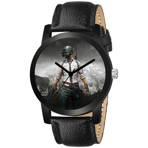 SWADESI STUFF Analogue Grey Dail Watch For Boys- (PBG BADAL)