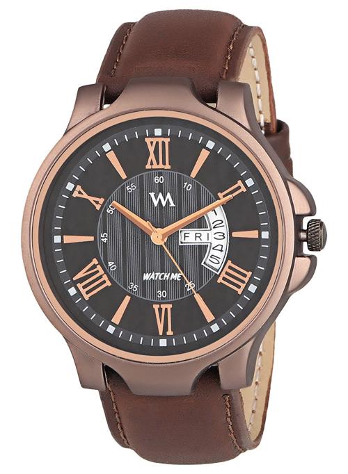 Watch Me Analog Black Watch For Men (Ddwm-023)