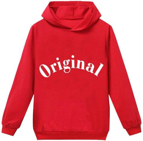 KIDDY STAR Boys and Girls Red Printed Cotton Blend Sweatshirt - 2-3Y