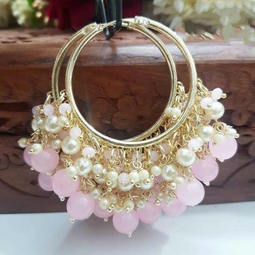 Twinkle Star Fashion Hub Gold-Plated Earring Set Pink (Women)