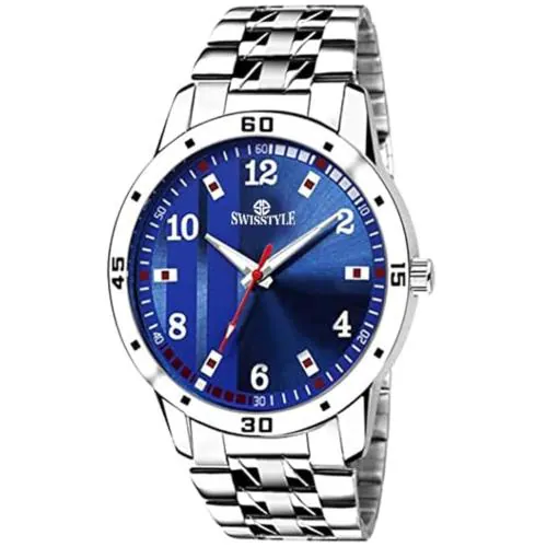 SWISSTYLE Blue DIAL Analogue Watch for Men