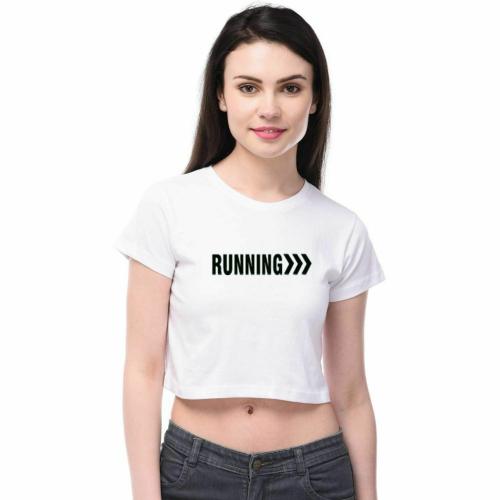 Tik Tok WEARS Casual Printed Women White Top ()