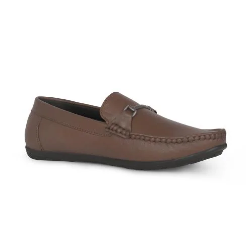 Feet First Men's Slip-On Genuine Leather Stylish Casual Shoes