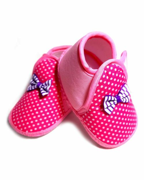 KIDS CHOICE 6 To 9 Months Baby LED Light with Musical Sound Shoes/ BootiesPink