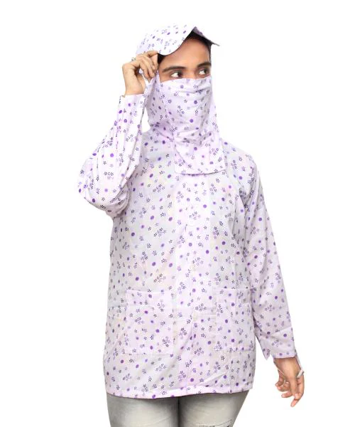 Goodluck Women's Cotton Mask Suncoat/Summer Coat/Cotton Coat