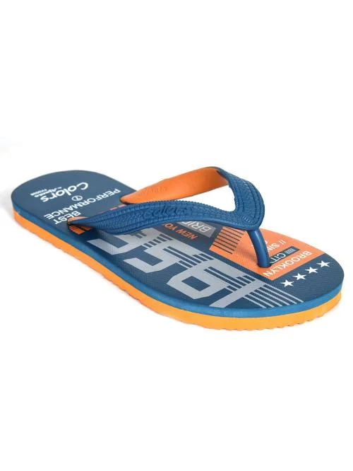 Buy Ajanta's Tan sHawaiPrintedSlippers For Men Online at Best Prices in ...