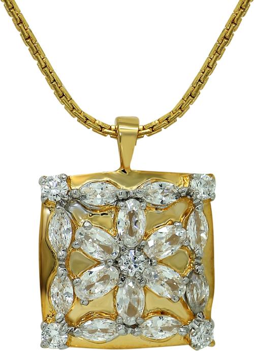 Buy Mahi GoldPlated Alloy Pendant For Women (Ps1192802G) Online at