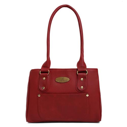 Fostelo Women's River Handbag (Maroon) (FSB-1767)
