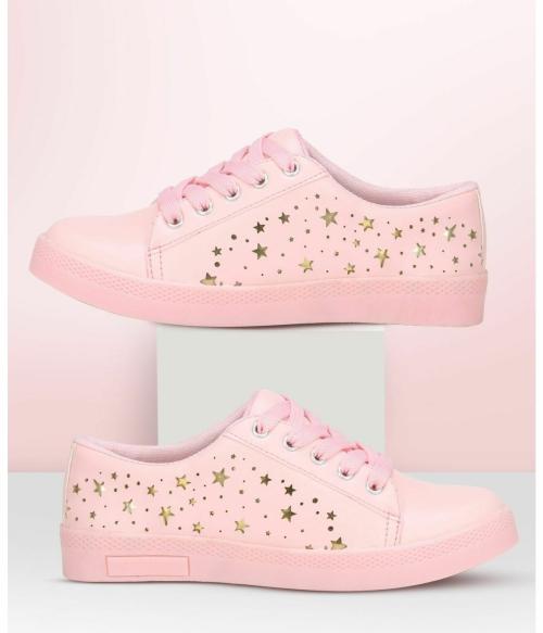 Denill Pink Casual Shoes for Women