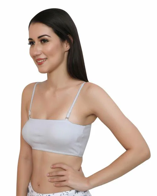 Buy Ritu Creation Non-Padded & Non Wired Seamless Tube Bra for Women (Free  Size) Pack of 3 at
