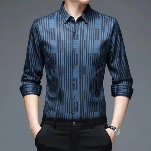 OCtaviAN MENS FULL SLEEVE LYCRA SHIRT Men's Shirts || printed shirt || trendyshirt 314-S