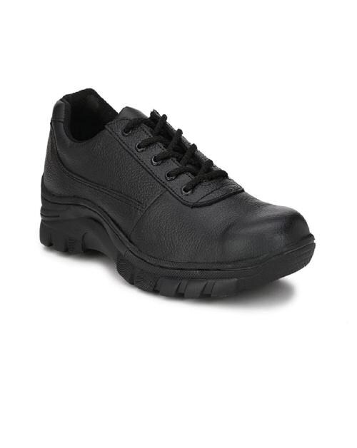 Peter John Leather's Men's Industrial Steel Closed-Toe Safety Shoes