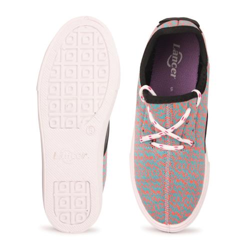 Richaaale Lancer 1001 Grey Pink Shoes for Women