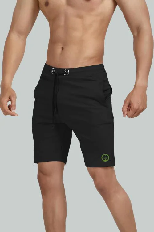 Shine N Show Men Black Solid Elastane Pack Of 2 Boxer Shorts (Xl)