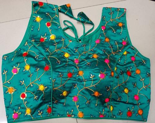 PANETAR Fancy Wedding Low Range Readymade Stitched Blouse For Bridal