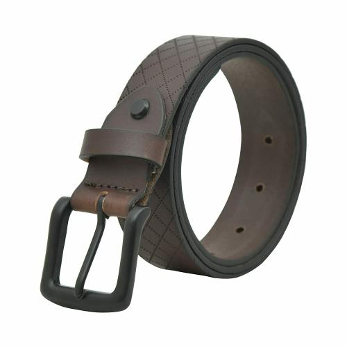 Cavaldii ITALIA Mens Leather Belt, Handmade Pure Italian Quality Mens Formal Belt