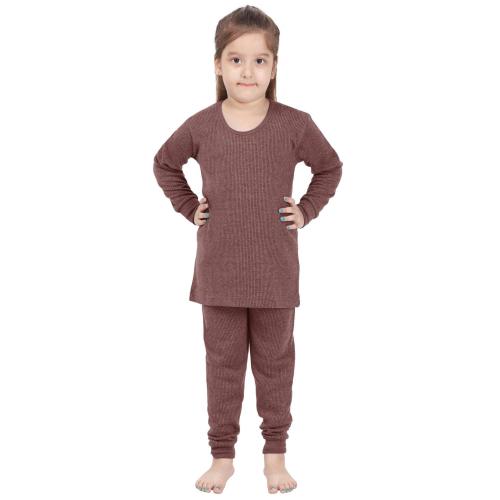 Touch Wool Boys Brown Thermal Set 28