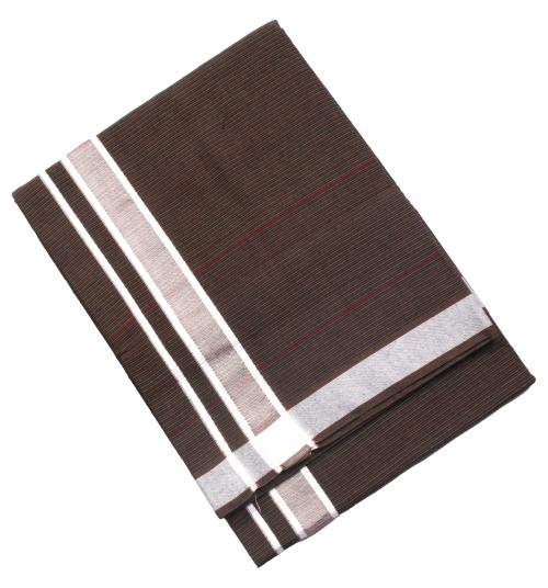 Hornbill Enterprises Men's Kerala style Single Dhoti -2 Mtrs /Mundus/Lungi Set-1