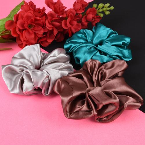 Buy NNR Satin Silk Large Hair Scrunchies For Girls And Womens, Satin