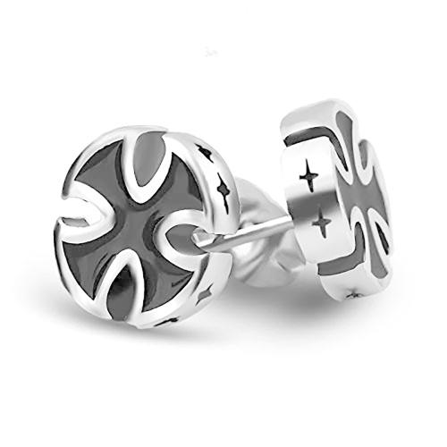 Yellow Chimes Fashion Non Piercing Earrings Stainless Steel Earrings Silver for Girls and Women